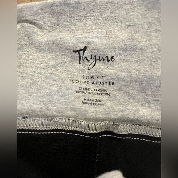 THYME MATERNITY black slim leg jeans , size XXL - tall - Picture 6 of 6